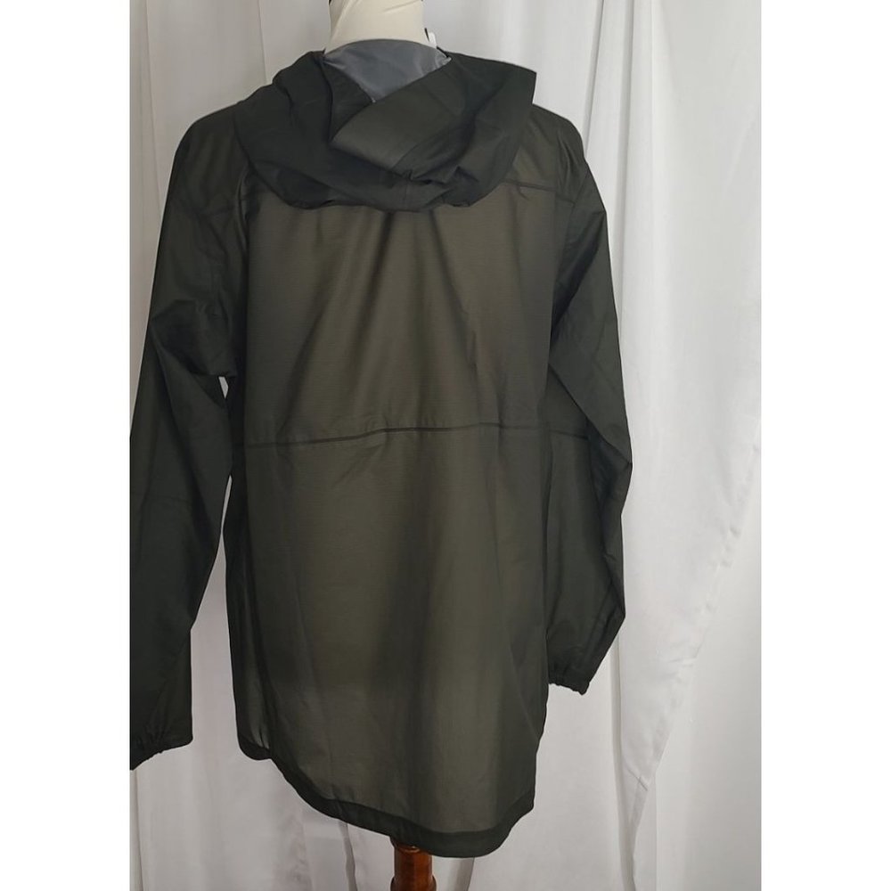 Marmot Jacket L Bantamweight Anorak Packable Green Lihtweight Waterproof - Picture 10 of 14